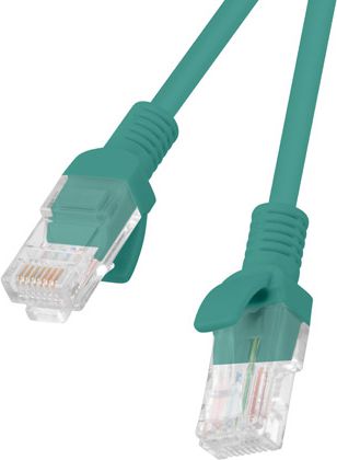 Lanberg Patchcord, Cat6, nieekranowany, 15m, zielony (PCU6-10CC-1500-G)