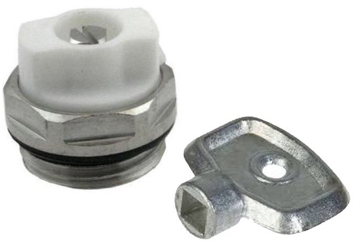 Agam Odpowietrznik mechaniczny + kluczyk 1/2"