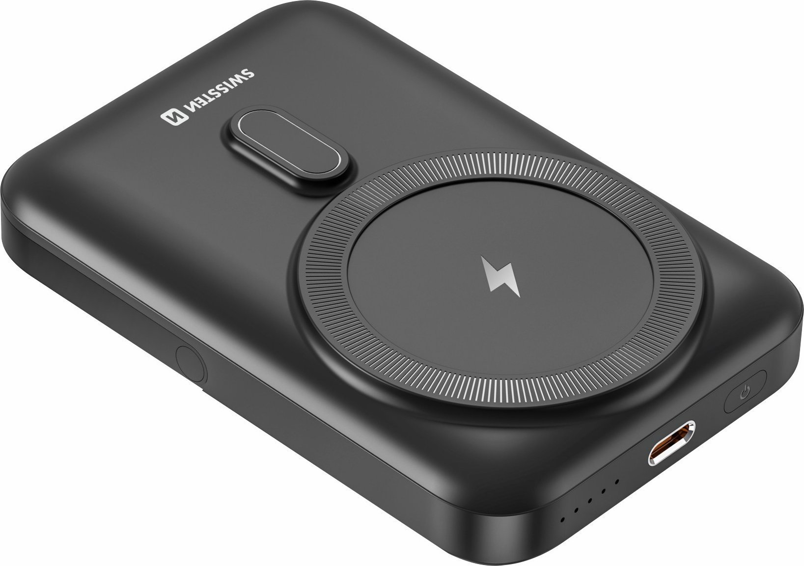 Powerbank Swissten PD 20W (kompatybilny z MagSafe) 10000mAh Czarny
