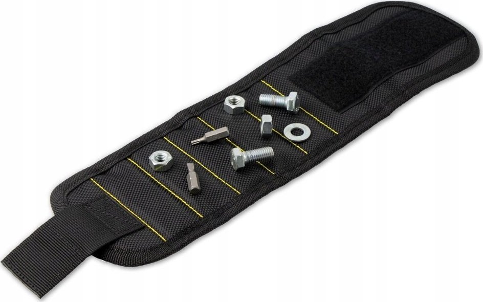 Falon-Tech Opaska magnetyczna monterska z magnesem na rękę magnes neodymowy uchwyt