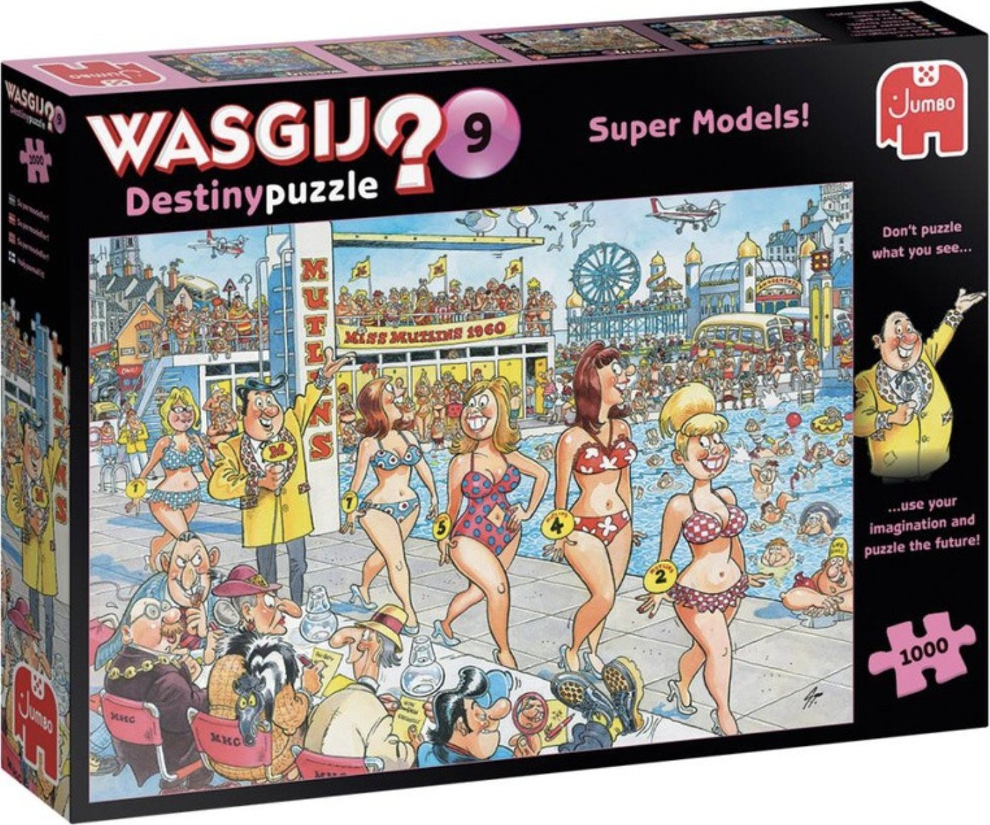 Jumbo Wasgij Destiny 9 Super Models 1000 części Puzzle (81931)
