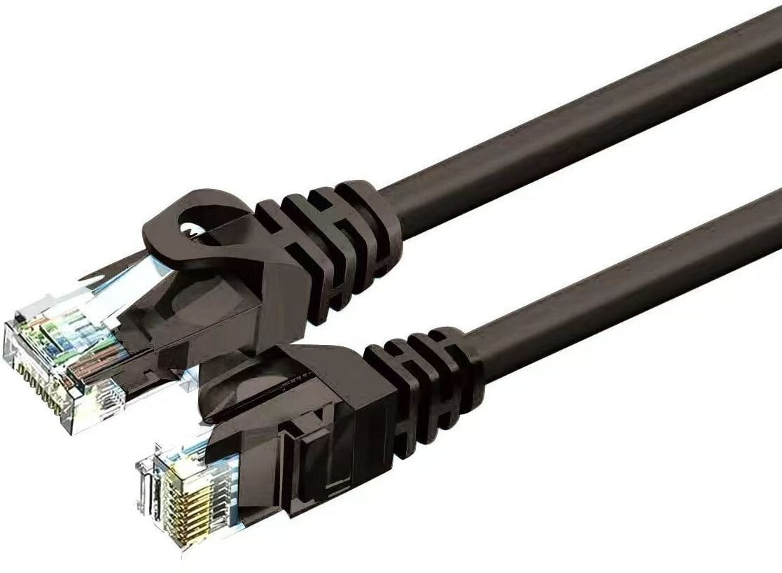 ZOY Kabel Sieciowy Ethernet Cat. 6 UTP CCA Czarny 7m