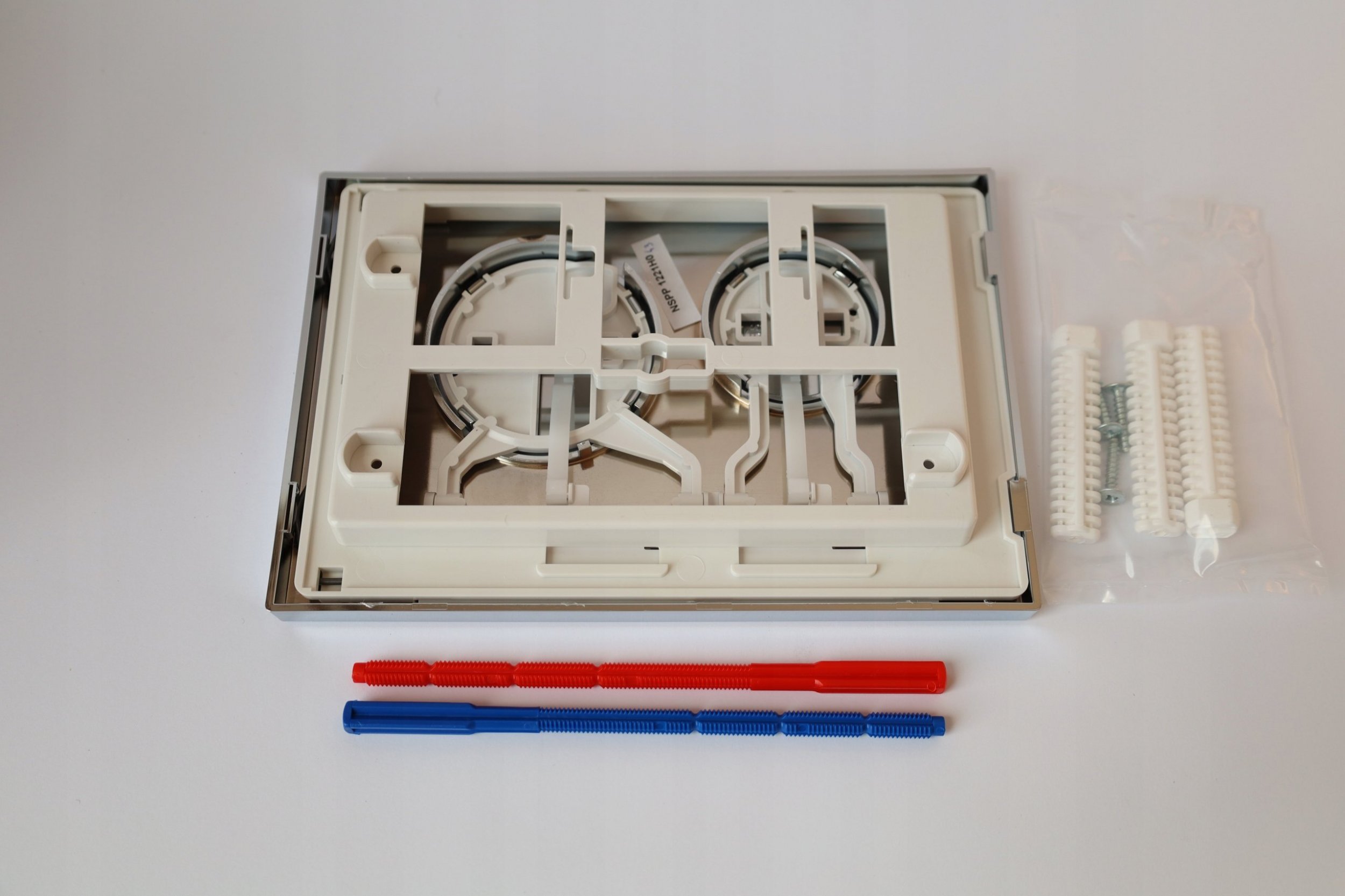 Przycisk spłukujący KK-Pol Płytka przycisków M11 Chrom - SPP0/K