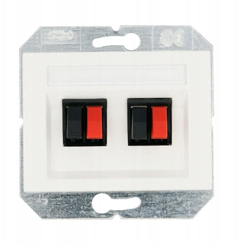 AUDIO SOCKET 2 V WHITE GL04-02 XP500