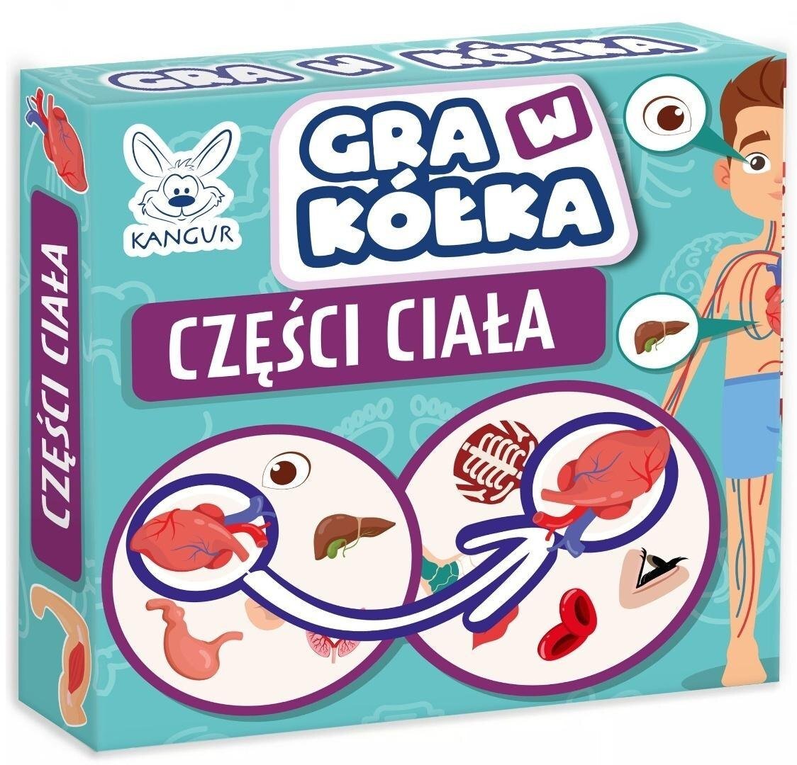 Kangur Gra w Kółka Części Ciała EDUKAMP (5905723444986)