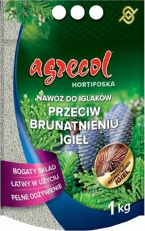 Agrecol Nawóz do tui i innych iglaków przeciw brązowieniu 1 kg