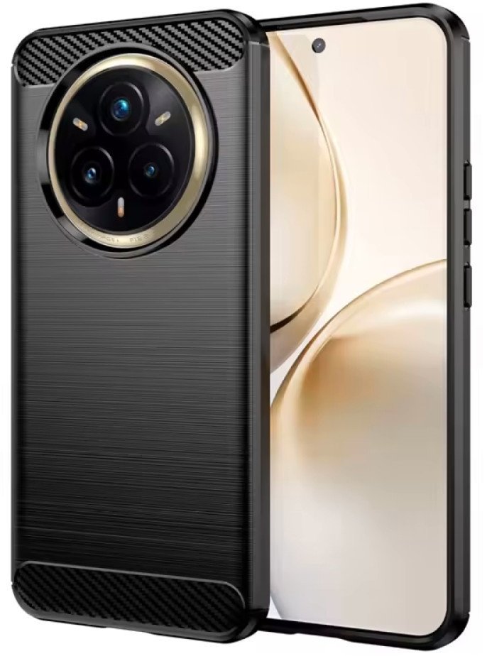 Etui Supero tpucarbon do Realme 14 Pro 5G, czarne