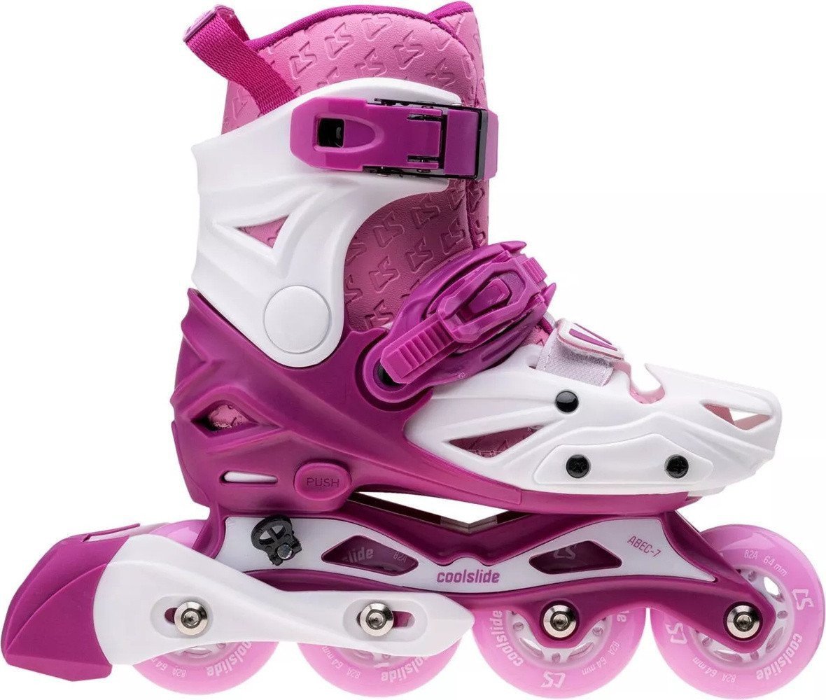Rolki CoolSlide Actionel YR rekreacyjne regulowane różowe r. 29-32