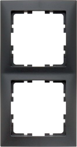 Berker Ramka podwójna Kwadrat antracyt mat (5310128996)