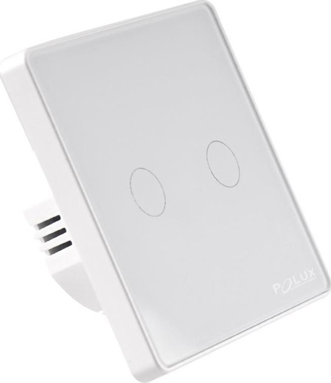 Polux TUYA SMART Wi-Fi dotykowy wyłącznik dwubiegunowy 314345