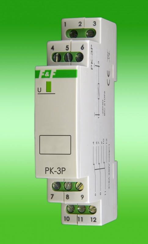 F&F Przekaźnik elektromagnetyczny 12V 3x8A - PK3P12