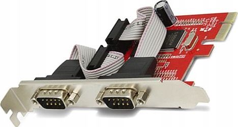 Zdjęcia - Kabel Unitek Kontroler  PCIe x1 - 2x RS-232  (Y-7504)