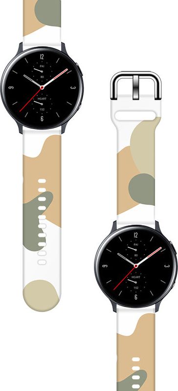 Hurtel Strap Moro opaska do Samsung Galaxy Watch 46mm silokonowy pasek bransoletka do zegarka moro (6)