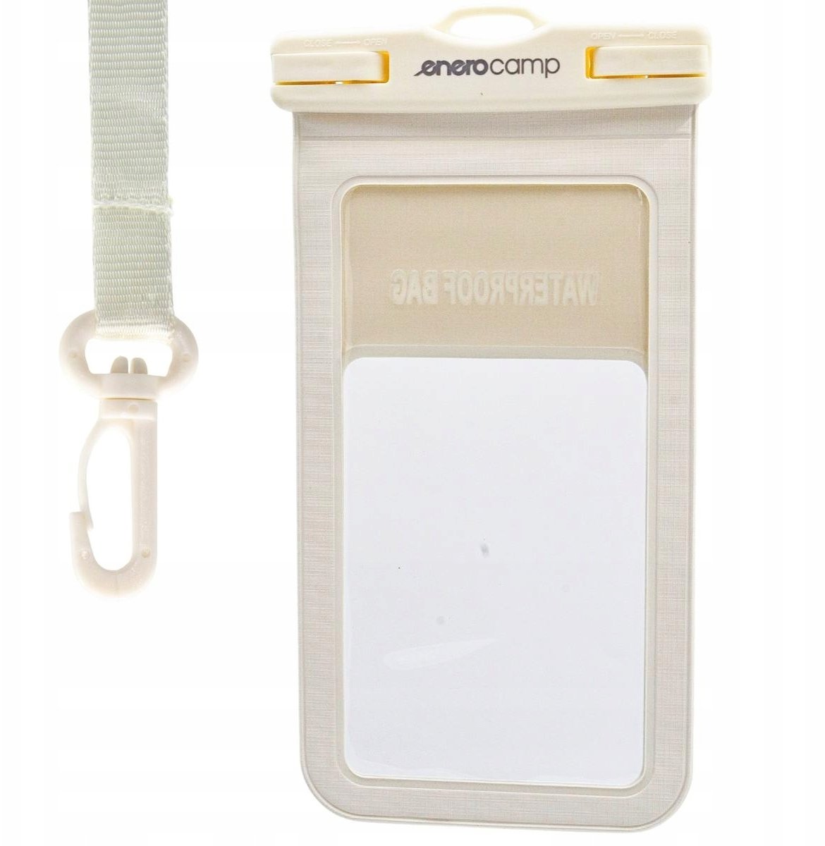 Enero Camp WODOODPORNE ETUI POKROWIEC NA TELEFON 12X12.5CM PVC ENERO CAMP
