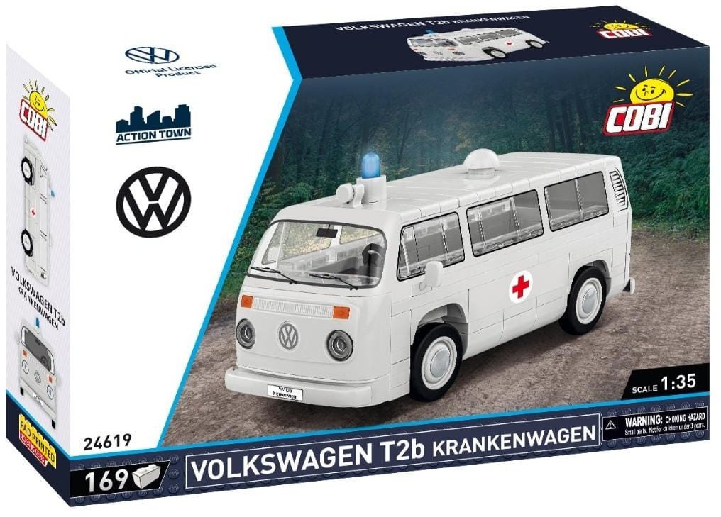 Cobi Action Town Volkswagen T2b Krankenwagen