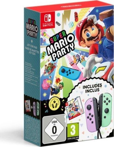 Фото - Гра Nintendo Pad  Gra  Switch Super Mario Party + Joy-Con Pastel Purple 