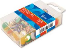 Tetis Pinezki kolorowe GP200-m 100 sztuk