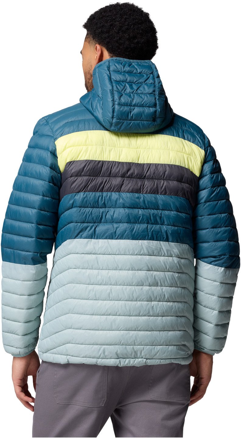Kurtka męska Columbia Powder Pass Hooded Jacket 2134131461 Niebieskie L