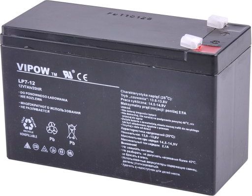 Vipow Akumulator 12V/7Ah (BAT0211)