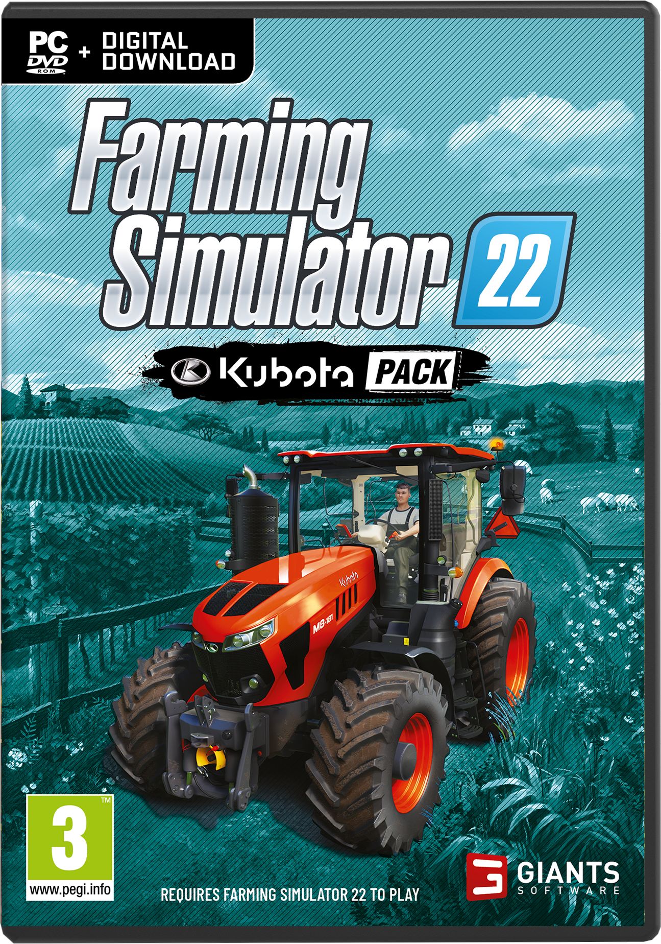 Farming Simulator 22: Kubota Pack PC