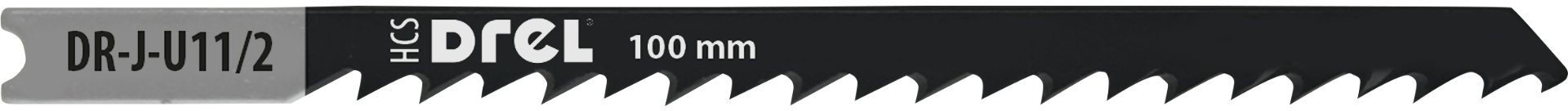 Drel DREL Brzeszczoty U 75 mm 6TPI do drewna 2 szt