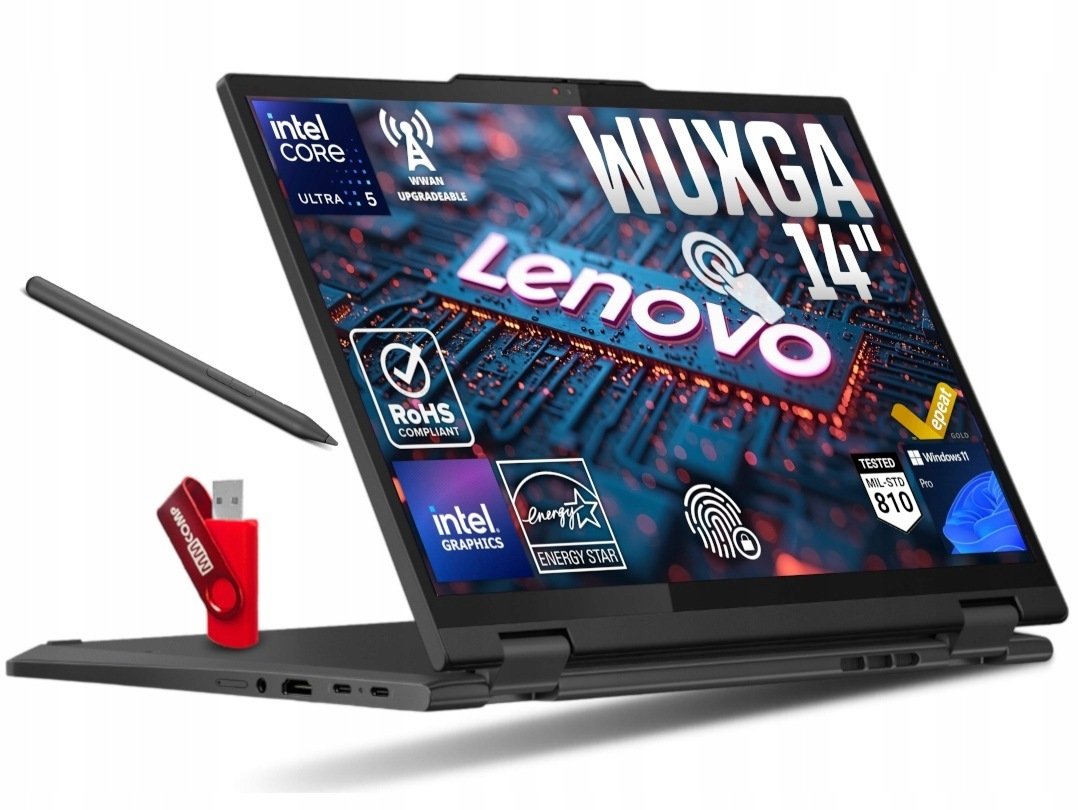 Lenovo ThinkPad T14s 2w1 Intel Ultra 5 16GB 1TB SSD WUXGA IPS + PEN