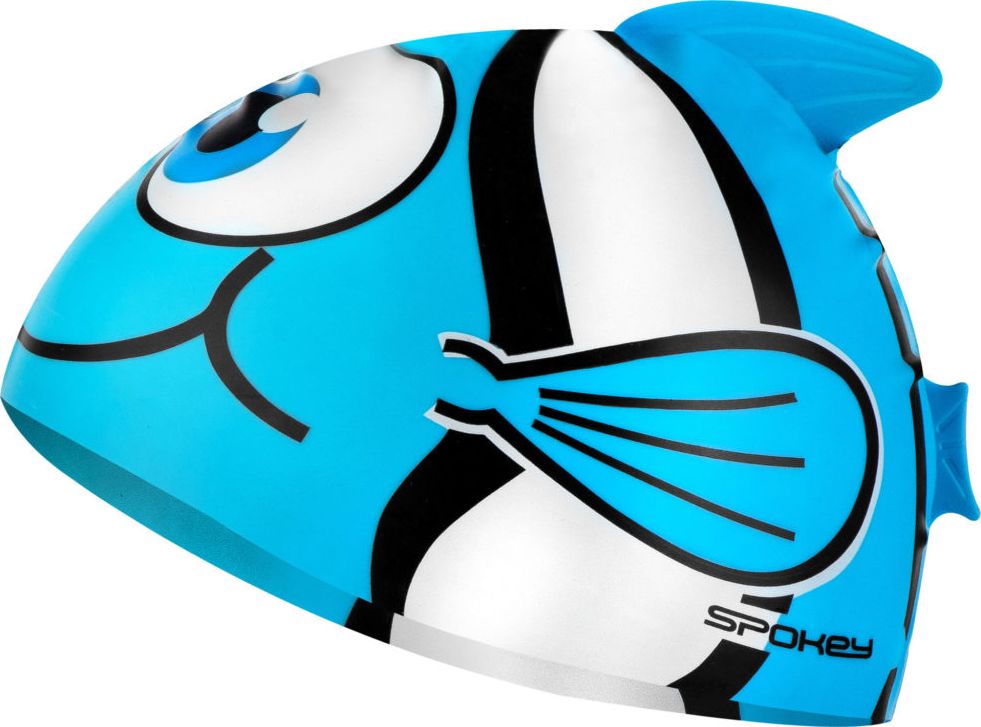 Spokey Czepek pływacki dla dzieci RYBKA jasnoniebieska