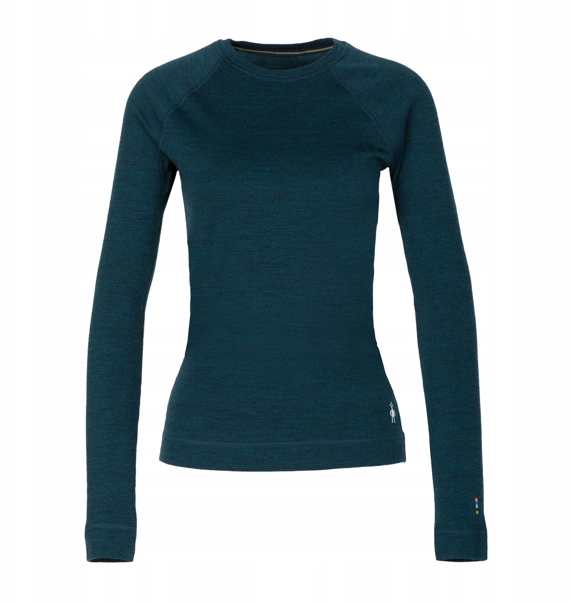 Smartwool W'S Classic Thermal Merino Base Layer Crew Boxed, G75 | twilight blue heather, M