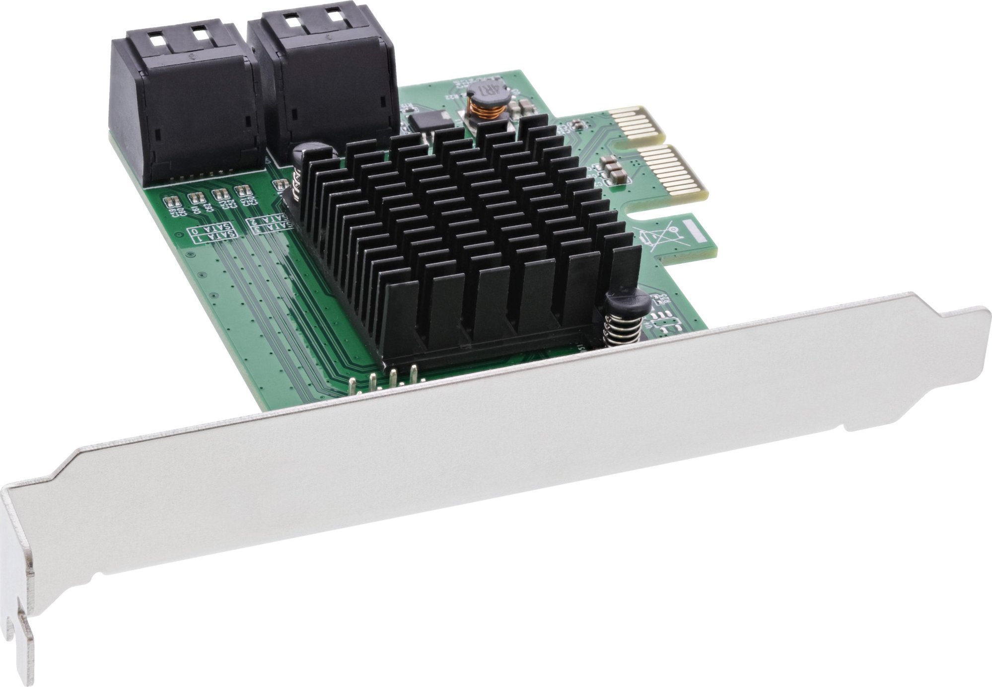 Kontroler InLine InLine® SATA 6Gb/s Controller with 4x SATA, PCIe 2.0