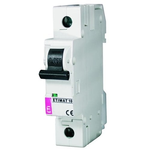Wyłącznik nadprądowy ETI Polam Asti ETI Polammat 10 261000102 1P B 10A 10kA DC