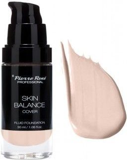 Pierre Rene Podkład do twarzy Skin Balance Cover Fluid Foundation 21 Porcelain 30ml