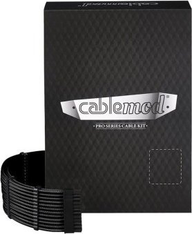 CableMod 12VHPWR - 12VHPWR, Czarny (CM-PCSR-16P3KIT-NKK-R)