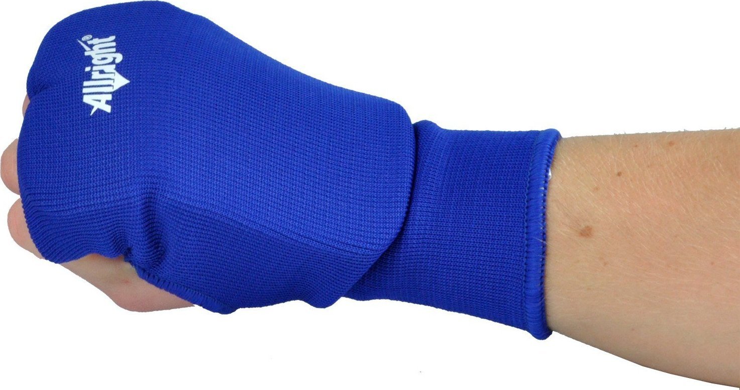 Zdjęcia - Rękawice do sportów walki Allright Napięstnik elastyczny  niebieski rozmiar S 