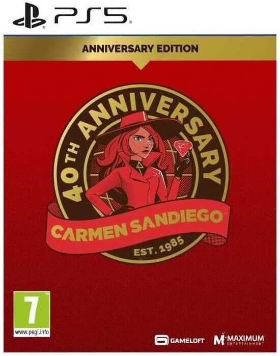 Editions Flammarion Carmen Sandiego 40th Anniversary Edition (PS5)
