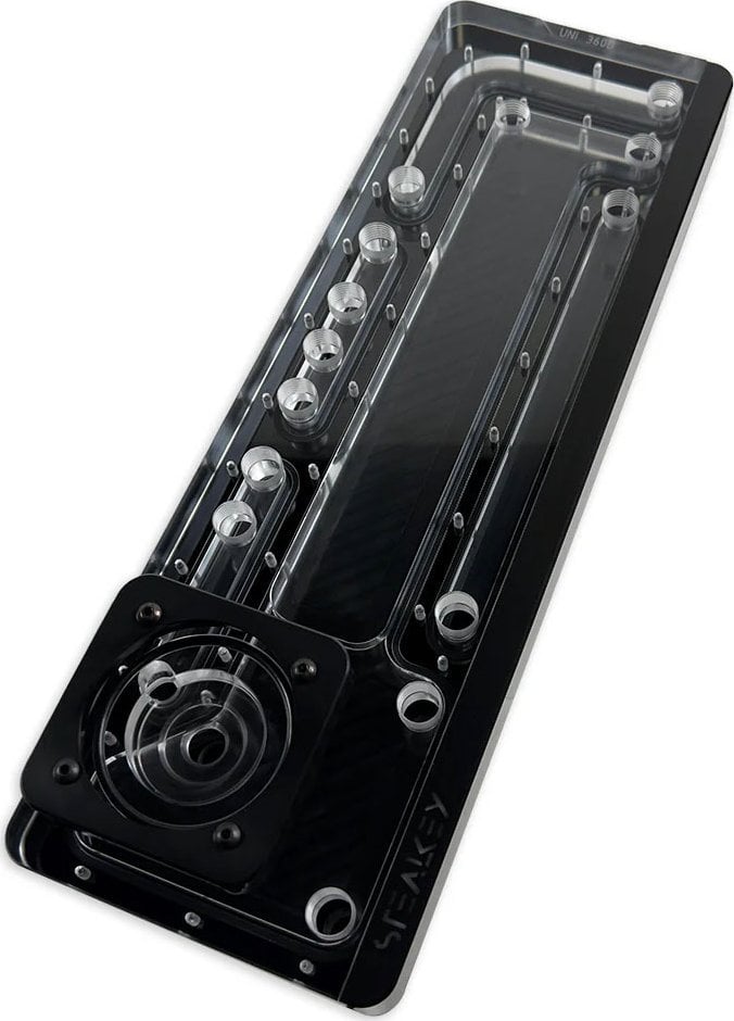 Stealkey Customs SK-UNI 360D Distroplate D-RGB Black Edition