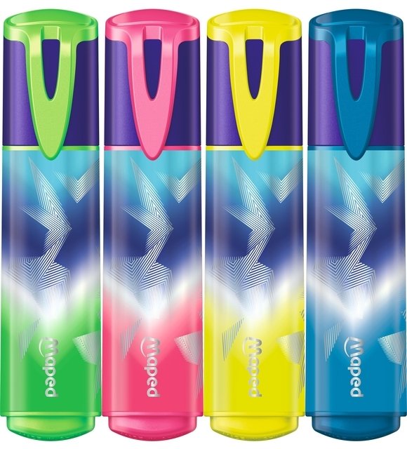 Maped Zakreślacz Arctic Fluo 4kol MAPED