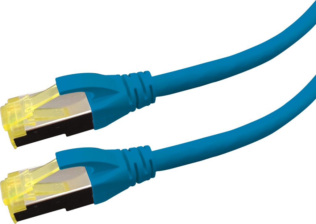 LOGON PREMIUM APR6010B kabel sieciowy Niebieski 1 m Cat6 S/FTP (S-STP)