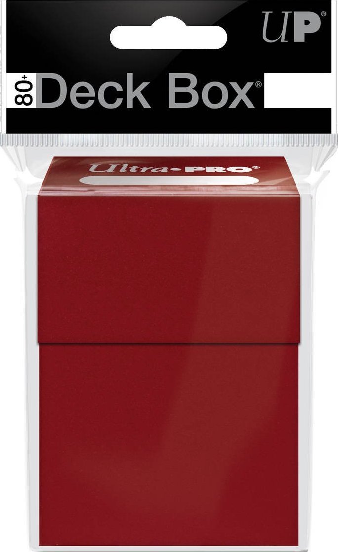 Ultra Pro Pudełko czerwone Deck Box na talię MtG karty Magic