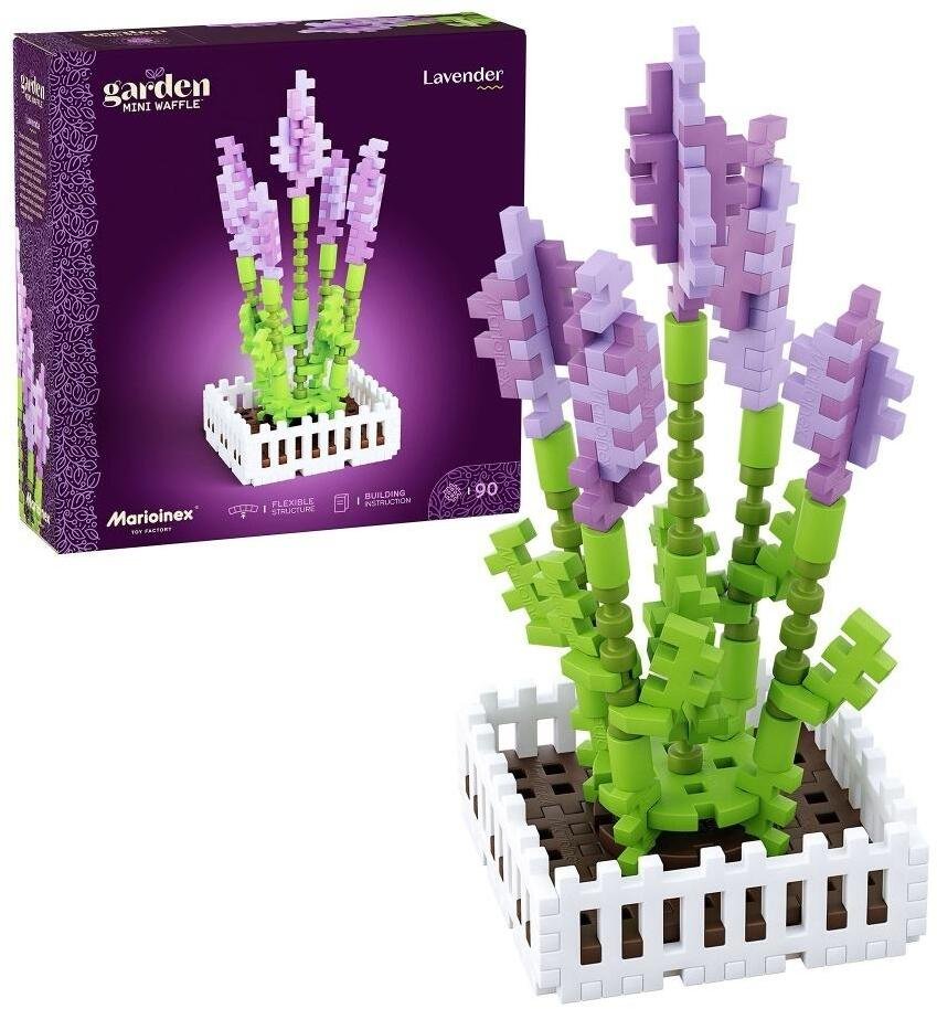 Marioinex Klocki waffle mini Garden Lawenda 09973