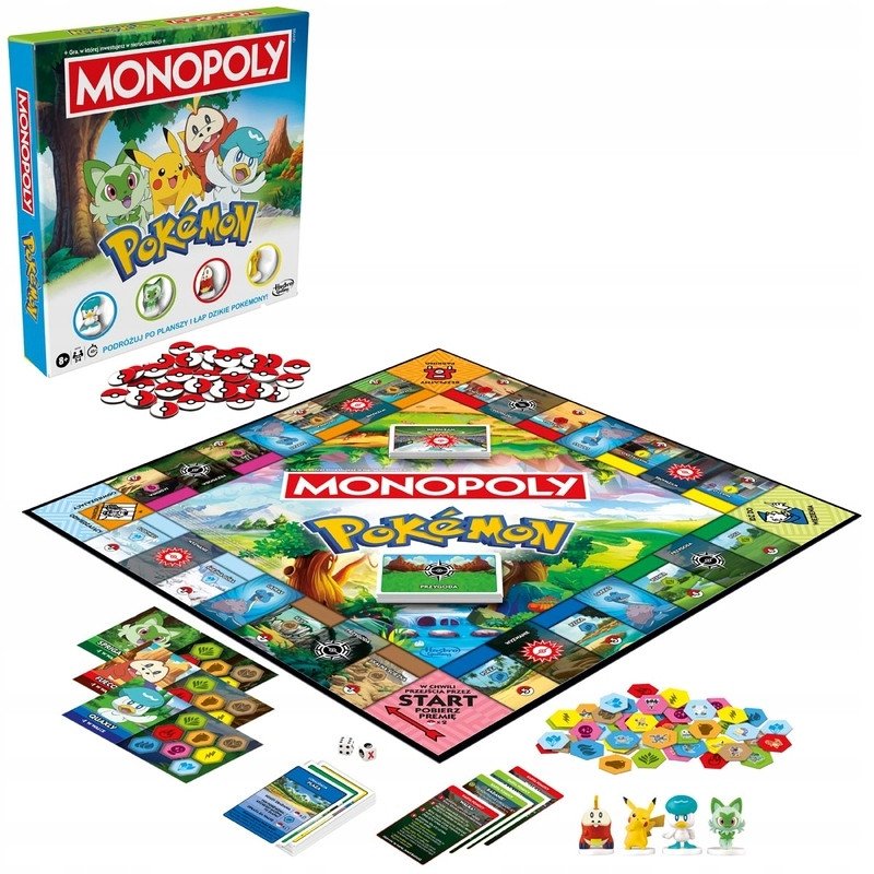 Hasbro Monopoly: Pokémon (edycja polska)