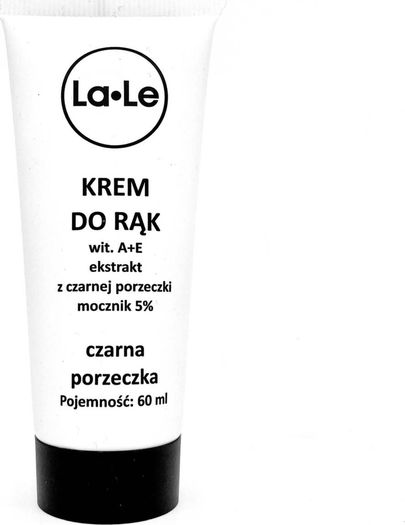La-le Krem do rąk w tubie - Czarna porzeczka, 60 ml