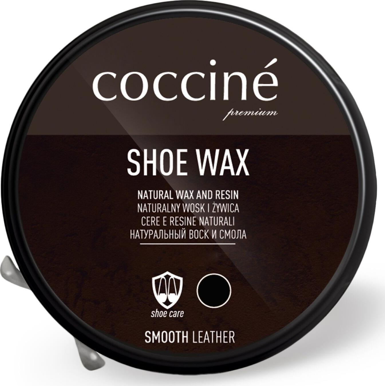 Coccine Pasta do butów shoe wax black 40g (55/32/40c/02) coccine