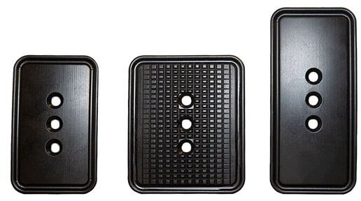 Asetek SimSports Forte Pedal Face Plates Powierzchnia pedału do zestawu pedałów Forte Aluminium - ze...