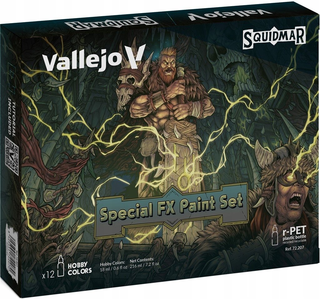 Vallejo Vallejo: 72.207 - Game Color - Special FX Paint Set by Squidmar Miniatures
