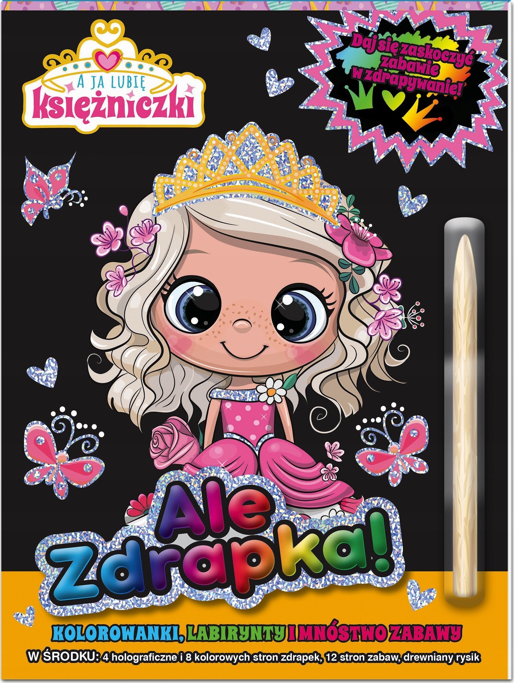 Media Service Zawada A ja lubię księżniczki Ale zdrapka! cz1 22885