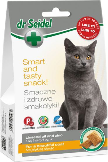 Dr Seidel SMAKOŁYKI KOT PIĘKNA SIERŚĆ 50g