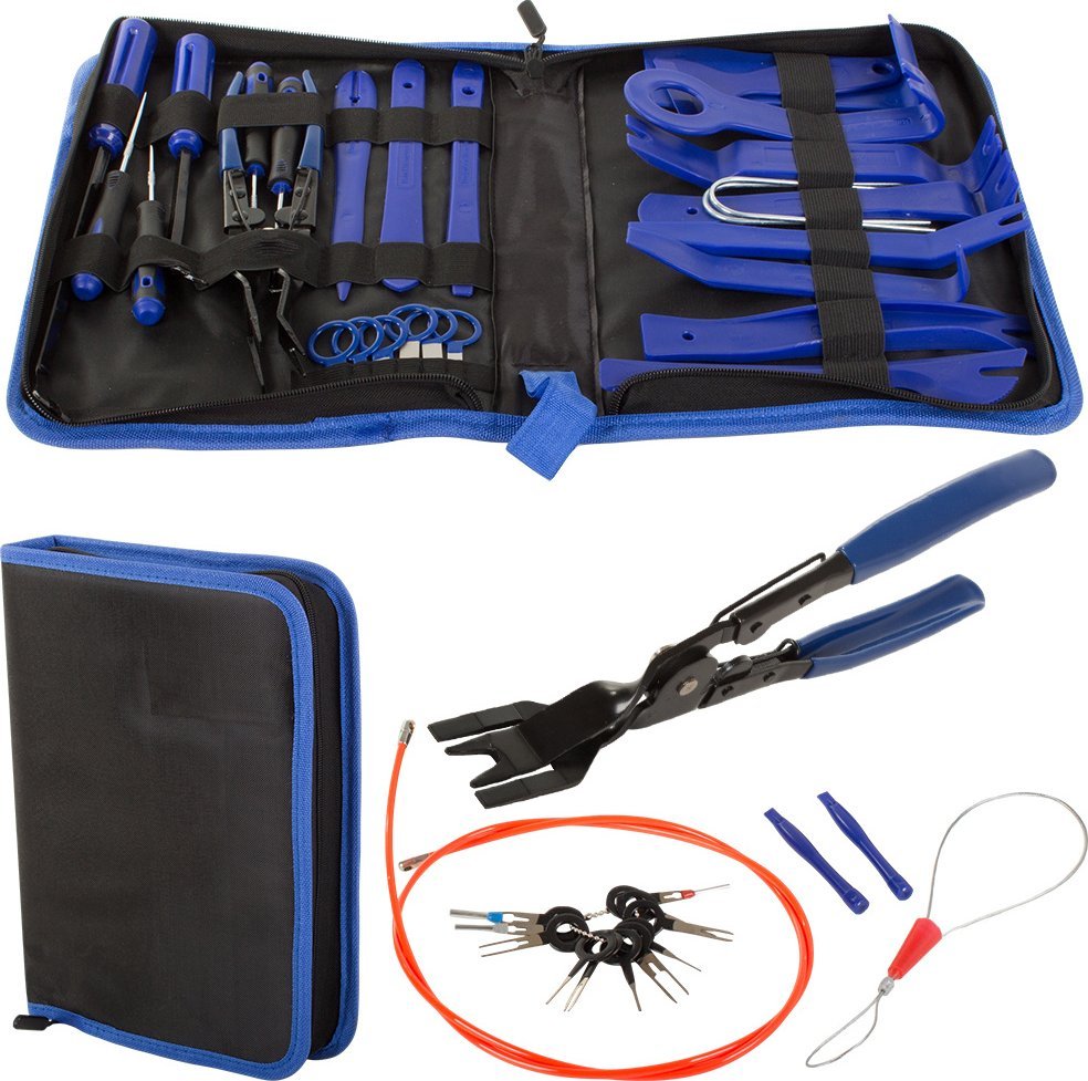 Verk Szczypce ściągacze tapicerki wyjmaki spinek radia