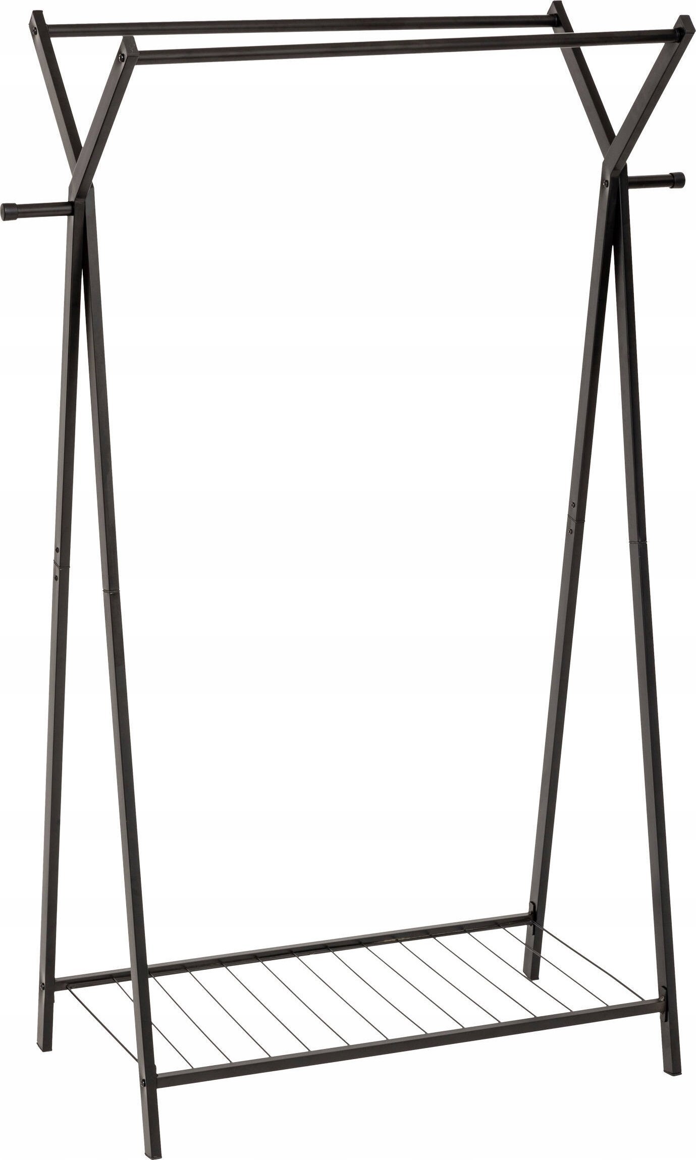 5five Metalowy wieszak na ubrania podwójny METTY, 98 x 43,5 x 145 cm