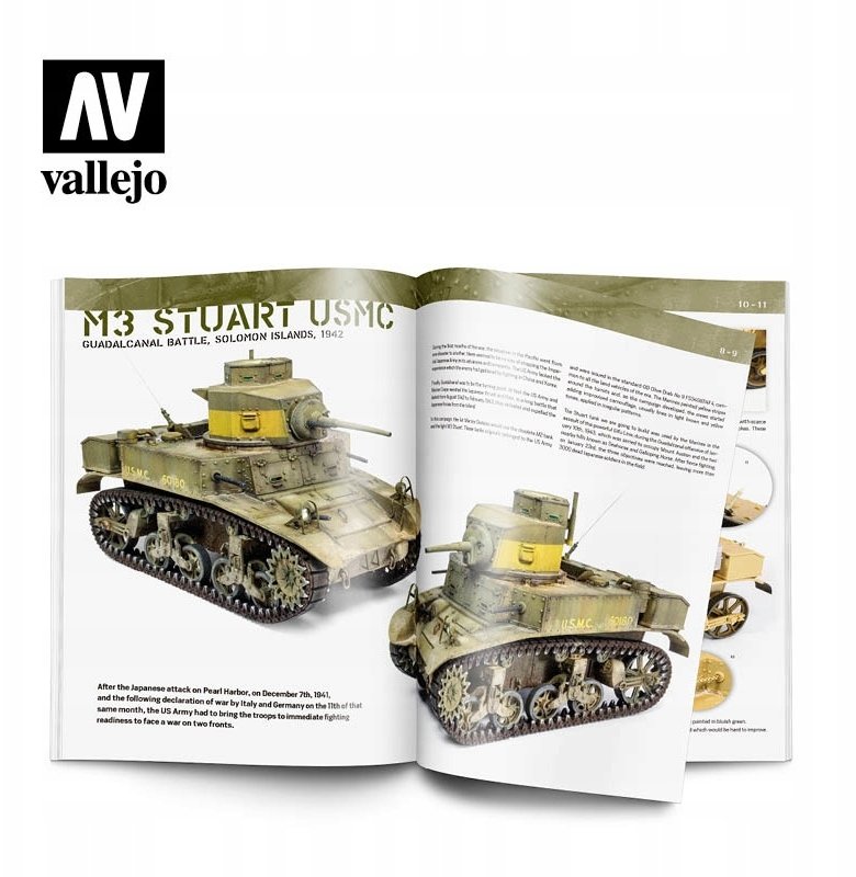 Vallejo Vallejo: 75.019 - Book - WWII US ARMY in Europe and the Pacific