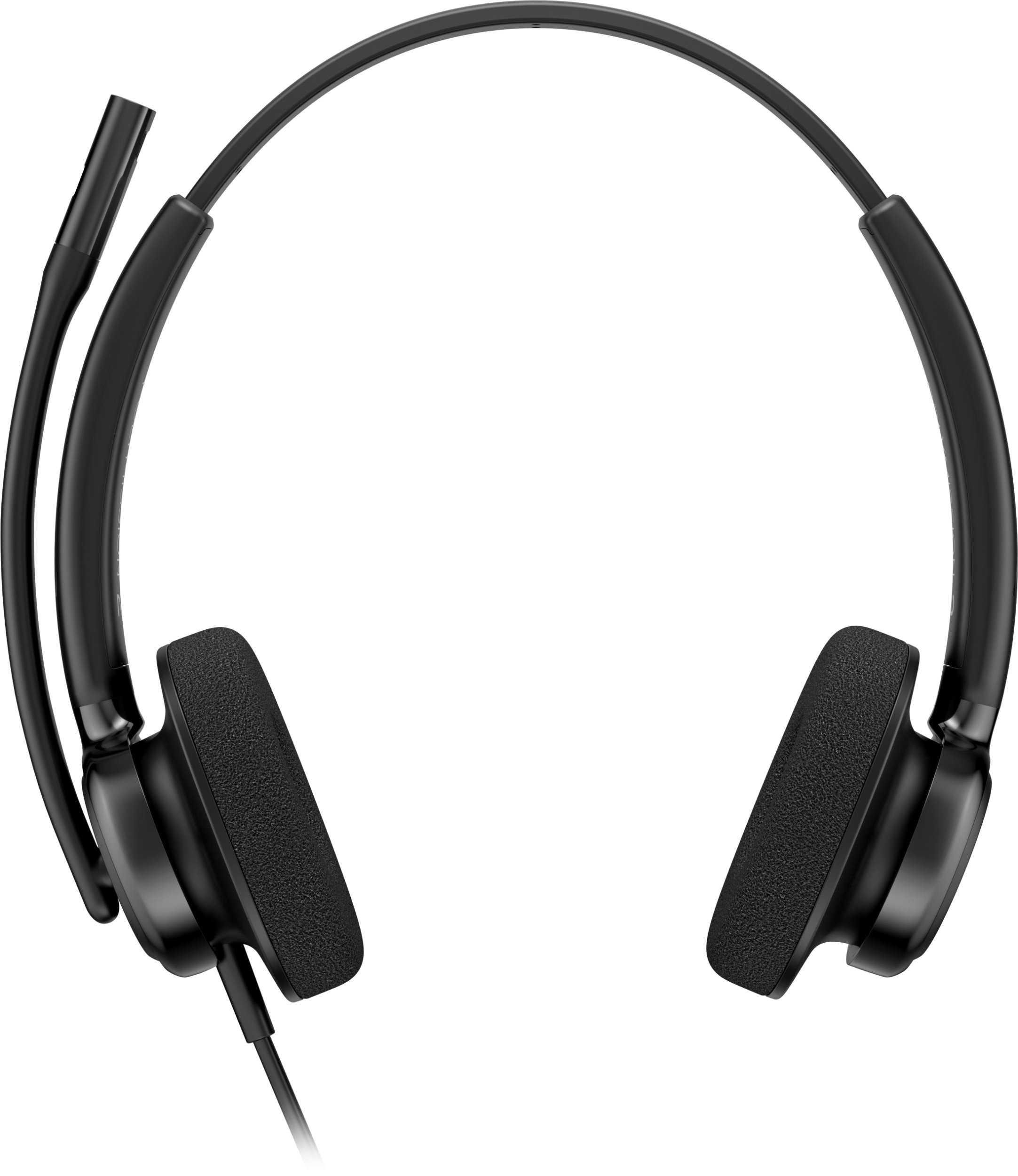 Słuchawki HP Poly Mission 425 - Mission 400 Series - Headset - On-Ear - przewodowy - aktywna redukcja hałasu - USB-C, USB-A - czarny - certyfikowany p